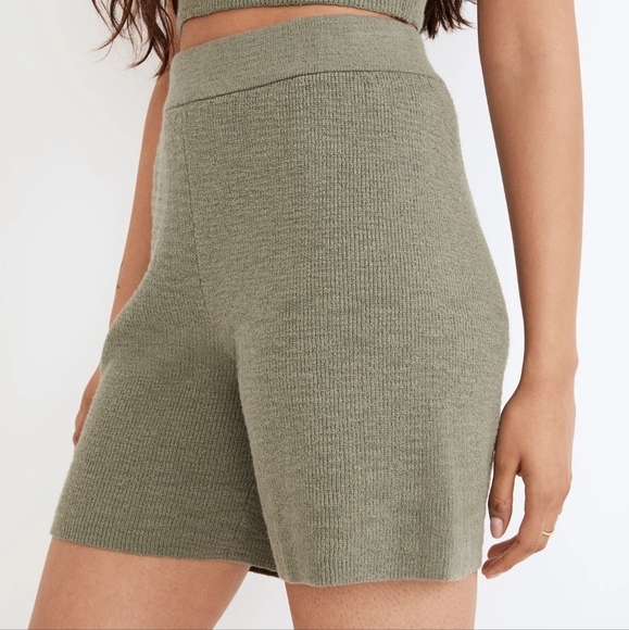 Madewell Halstead Sweater Shorts - Picture 1 of 7